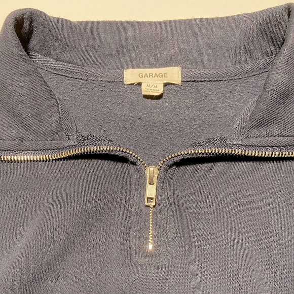 Garage M Navy Sweater - Picture 3 of 5